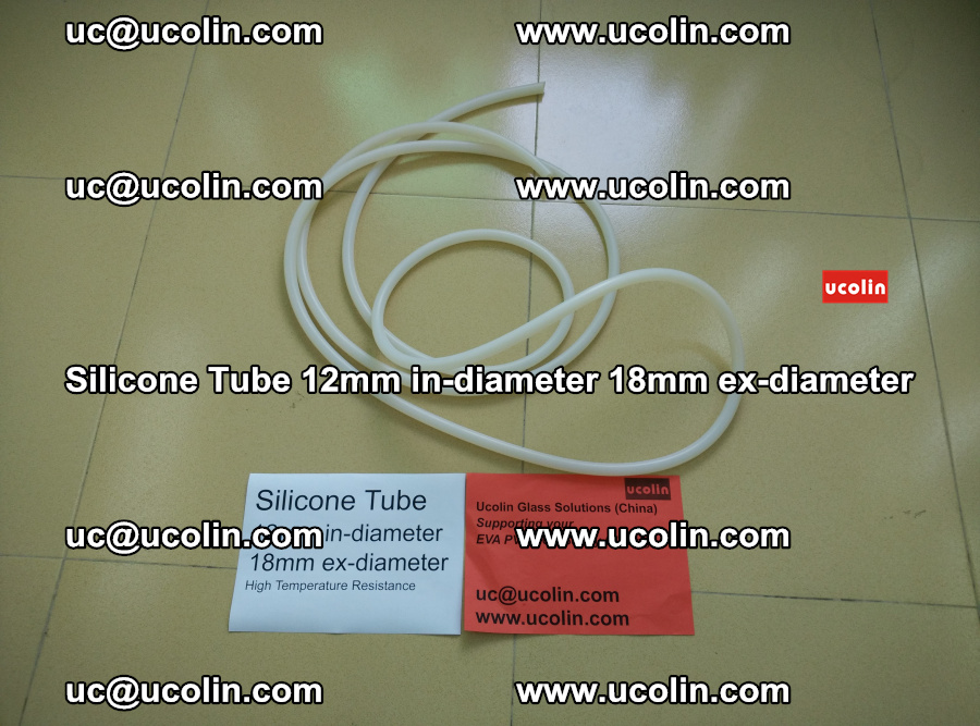 Silicone Tube for vacuuming EVA PVB SGP laminated glass glazing (99)